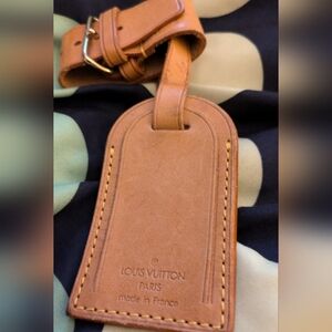 Louis Vuitton luggage tag